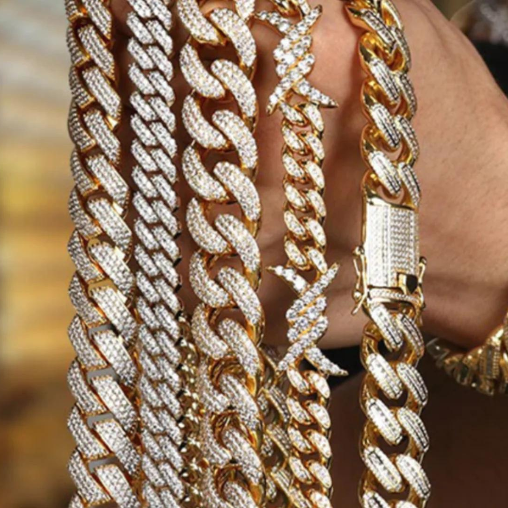 Heavy Hitting Iced Out Chains