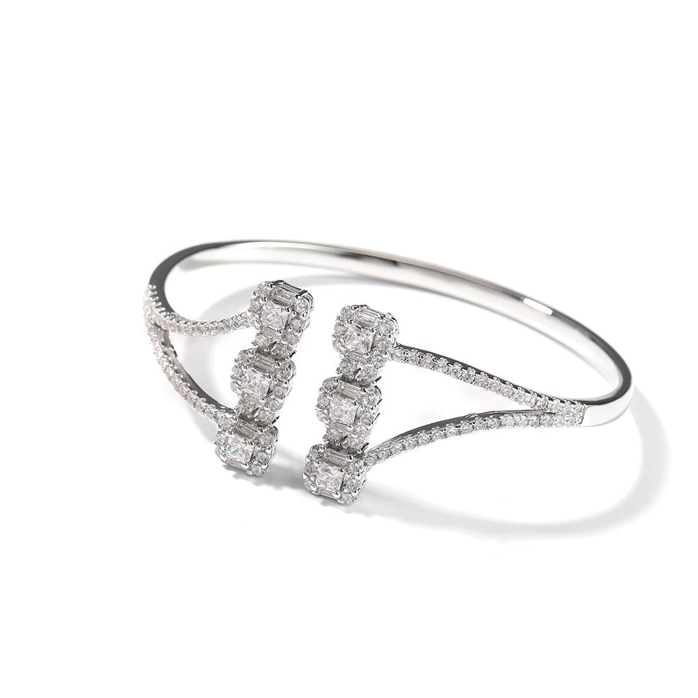 Bangle Bracelets for Women | CZ Bangle Bracelet | Diamond Bangles