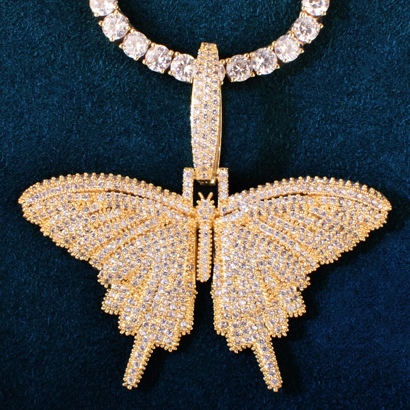 Butterfly Pendant Necklace | Butterfly Necklace | Silver Butterfly Necklace