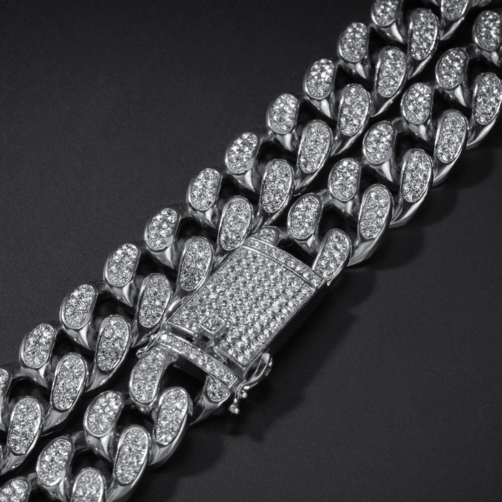 20mm | Cuban Link Chain and Bracelet | Cuban Link Necklace and Bracelets