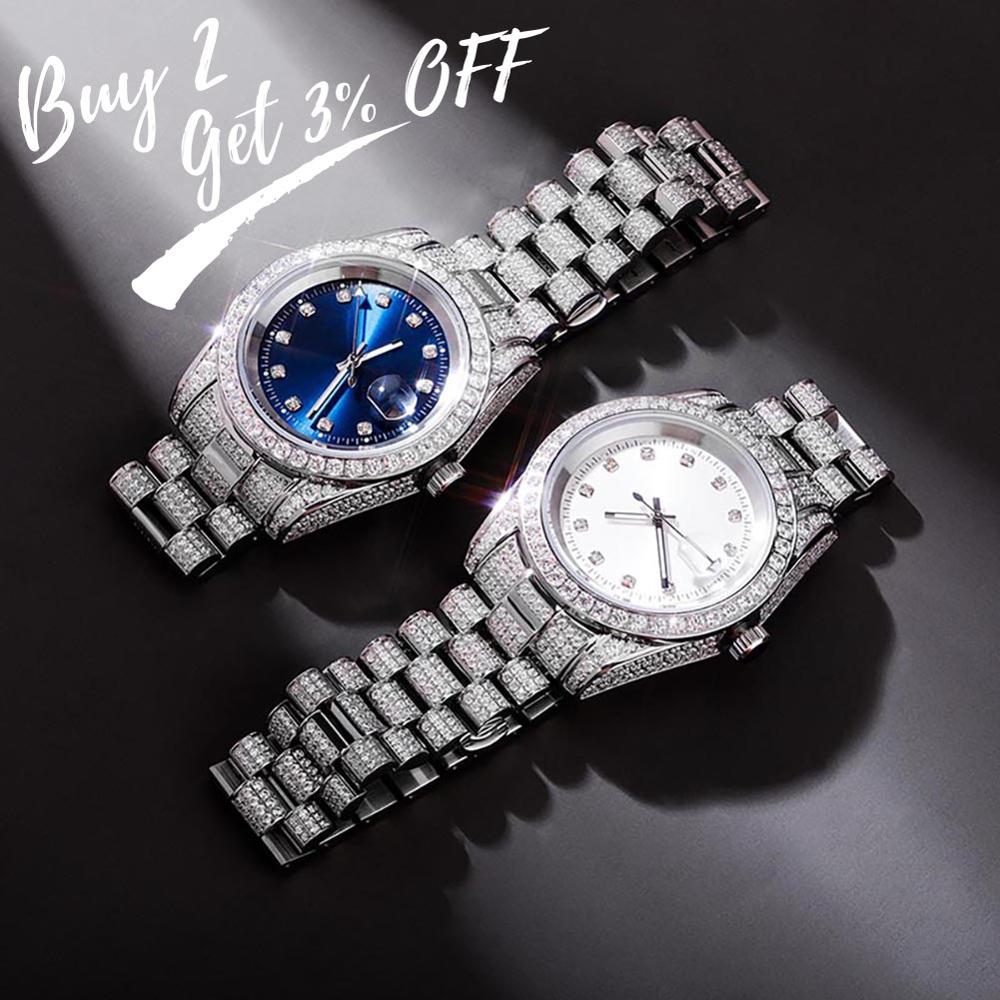 Mens diamond watches under 1000 hot sale
