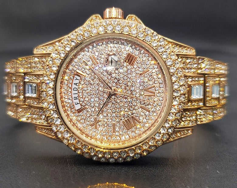 Rappers Watches | Mens Iced Out Watches | Hip Hop Watch