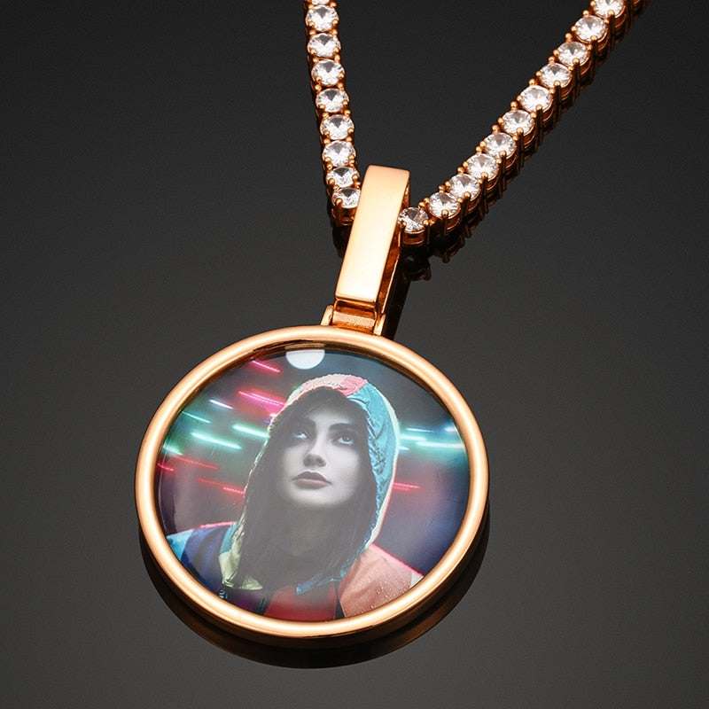 Picture Pendant Necklave | Necklace with Picture
