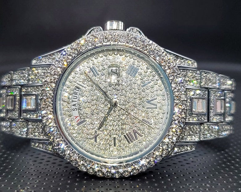 Rappers Watches | Mens Iced Out Watches | Hip Hop Watch