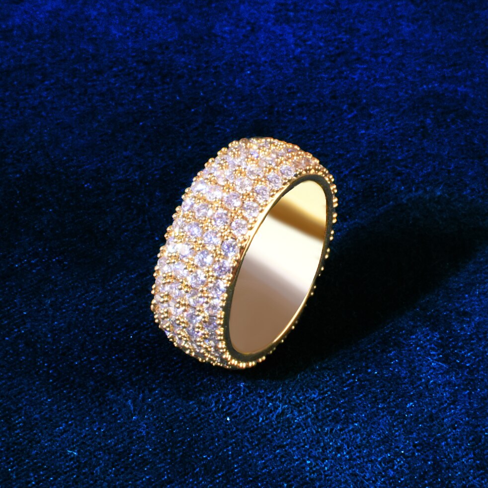 18k Gold | Luxury Costume Jewelry | Iced Out Ring