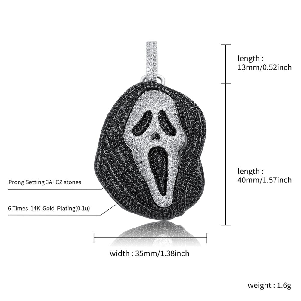 Skull Pendant | Skull Necklace | Hip Hop Jewelry Pendants