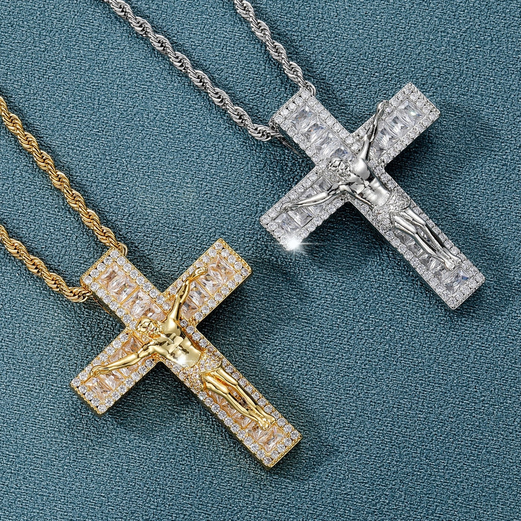 Jesus Cross Pendant | Crucifix Pendant | Jesus Cross Necklace