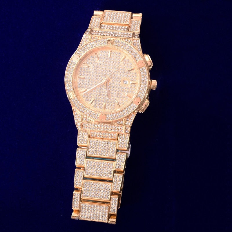 Silver and Gold Watch | Silver Watch with Diamonds | Gold Watch with Diamonds