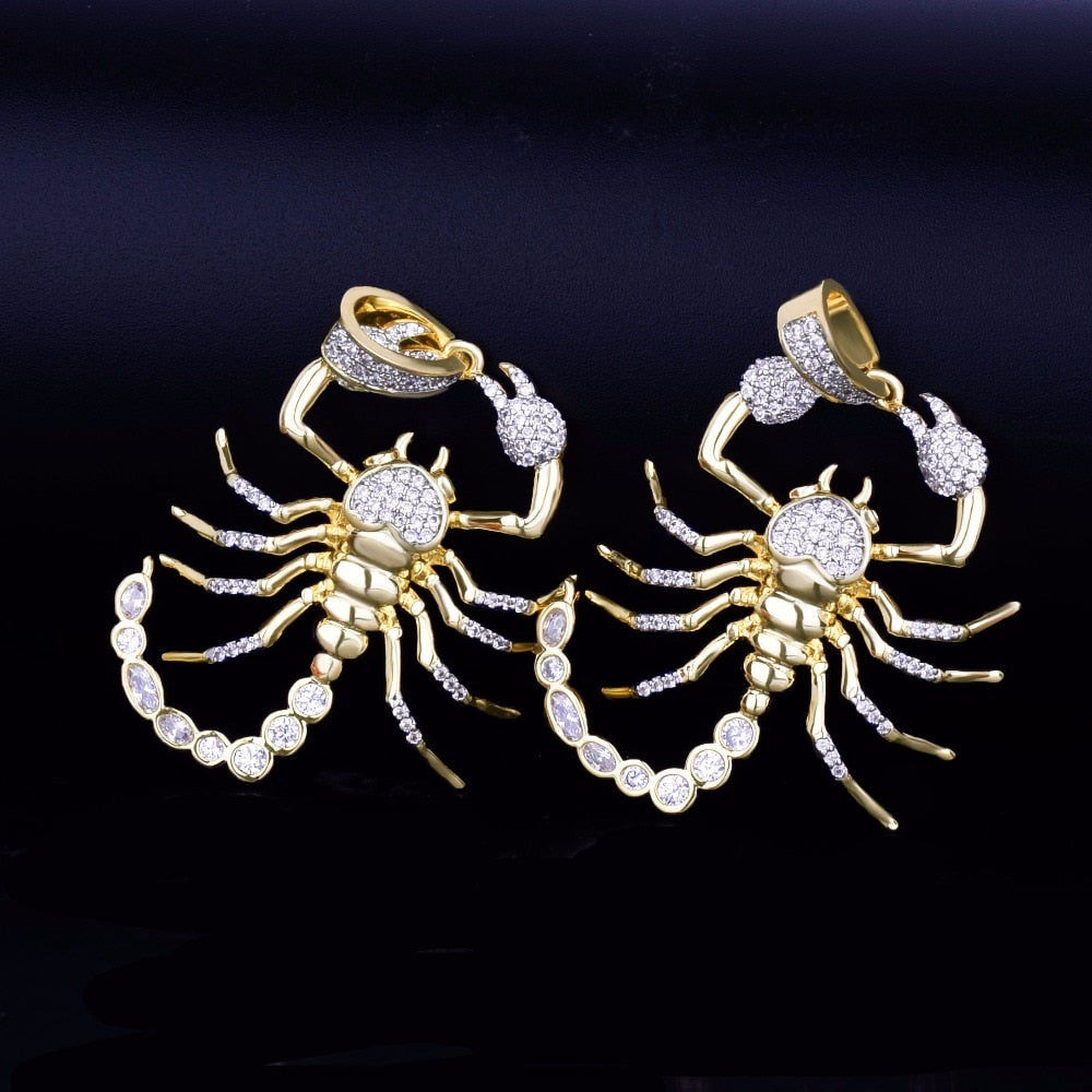 Scorpion Pendant | Scorpion Head Pendant | Hip Hop Jewelry Pendants