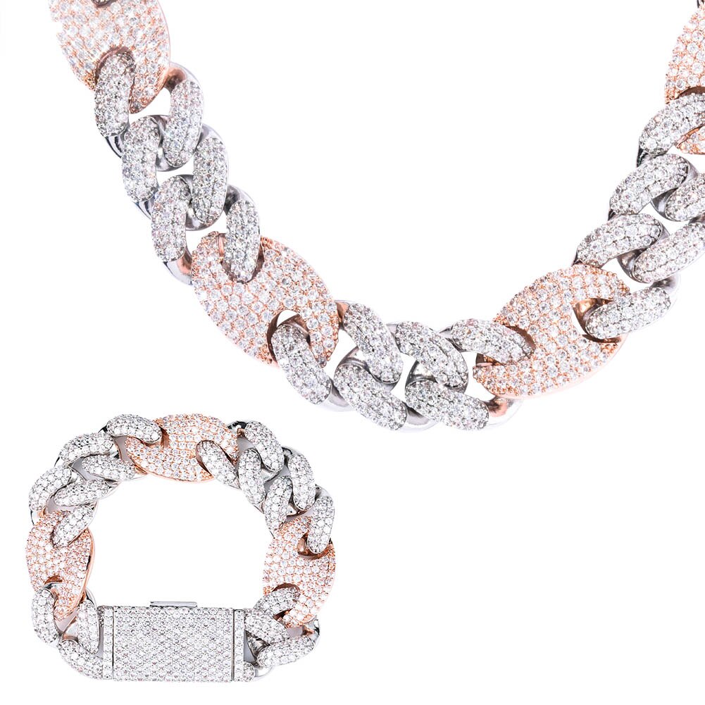 20mm | Best Iced Out Jewelry | Iced Out Jewelry | Hip Hop Jewelry Sets