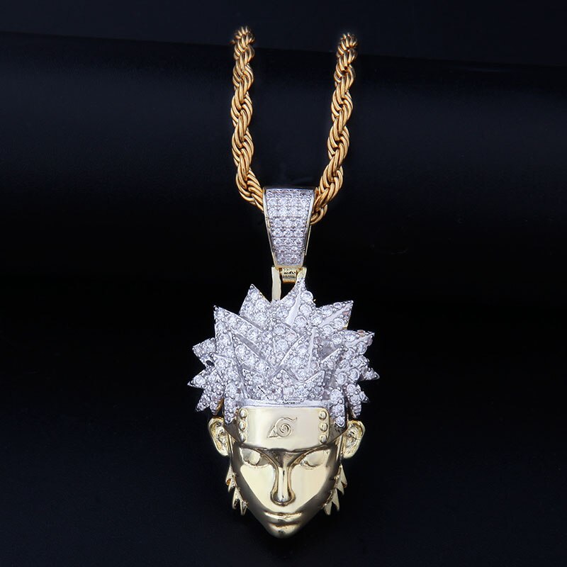 Iced out cheap naruto pendant