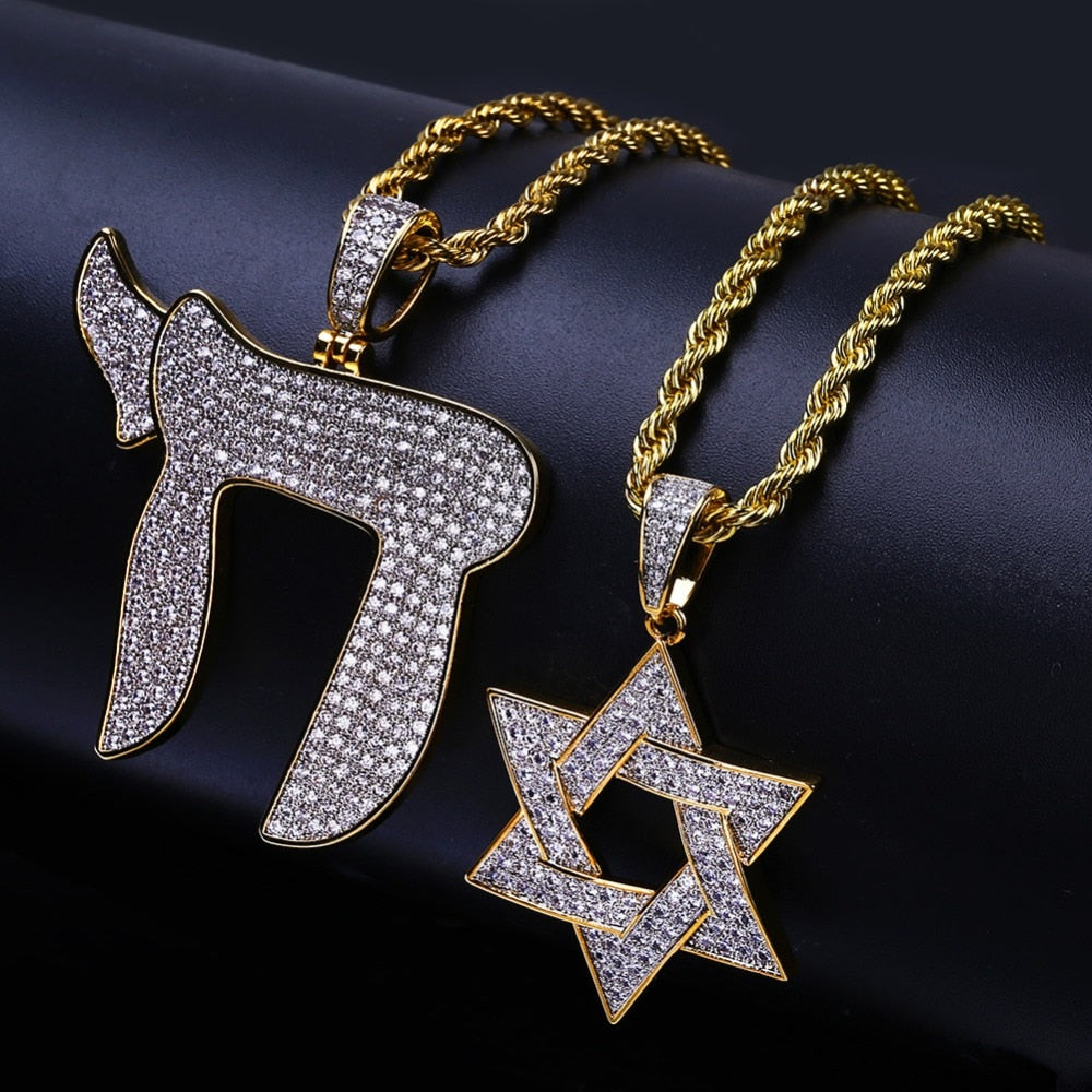 Jewish Pendant | Jewish Necklace | Jewish Chai Pendant