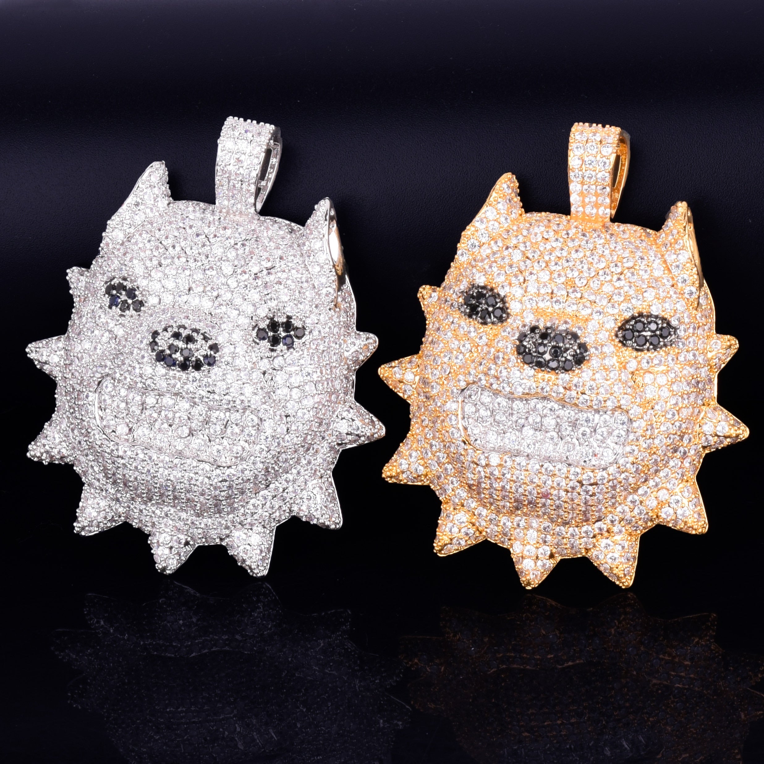 Bull dog Animal Pendant | Hip Hop Jewelry Pendants