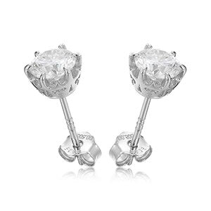 925 Sterling Silver | Stud Earrings for Men | Diamond Stud Earrings