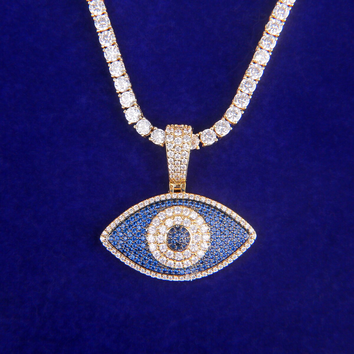 Evil Eye Pendant Necklace | Blue Eye Pendant Necklace