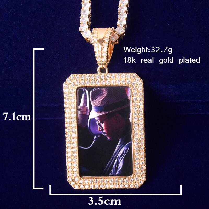 Picture Necklace for Men | Custom Picture Necklave