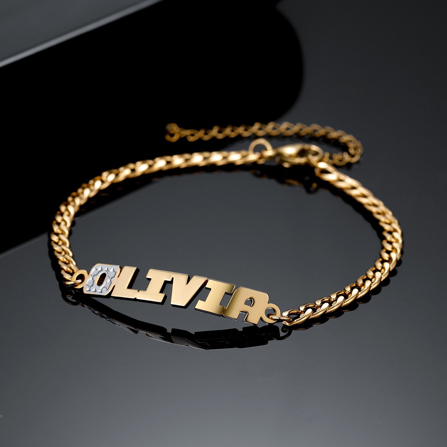 Name Bracelets | Thick Chain