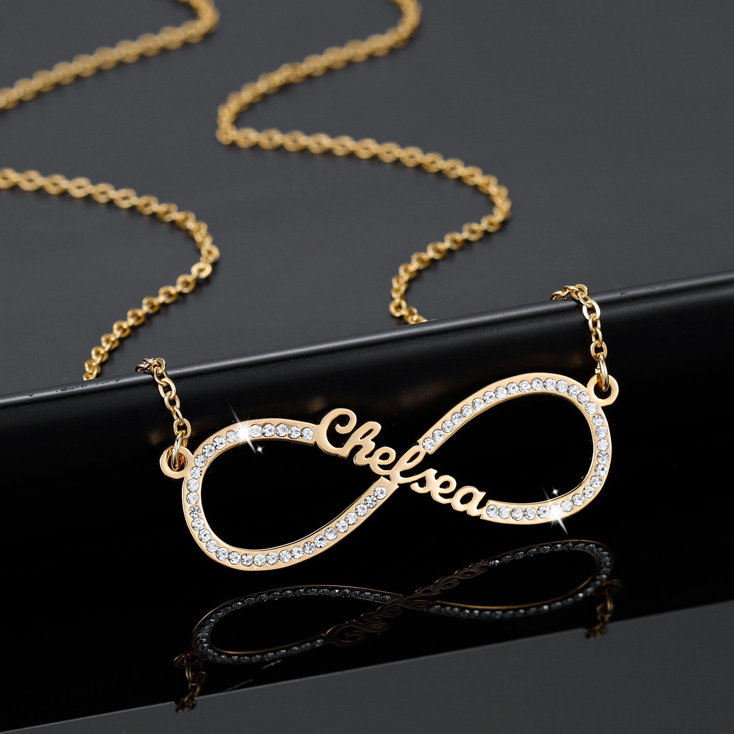 Daughter Necklace from Dad | Infinity Necklace - Julri Box