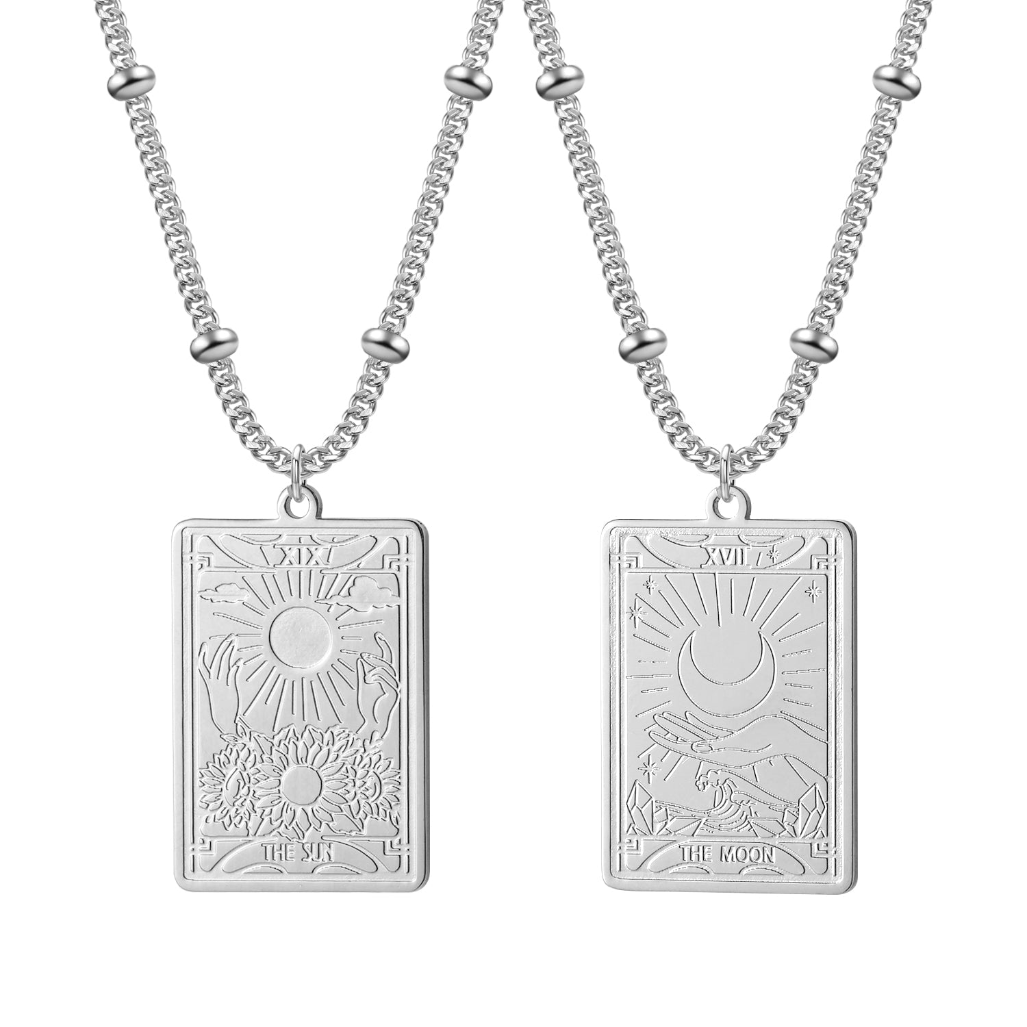 Tarot Card Necklace | Spiritual Jewelry - Julri Box