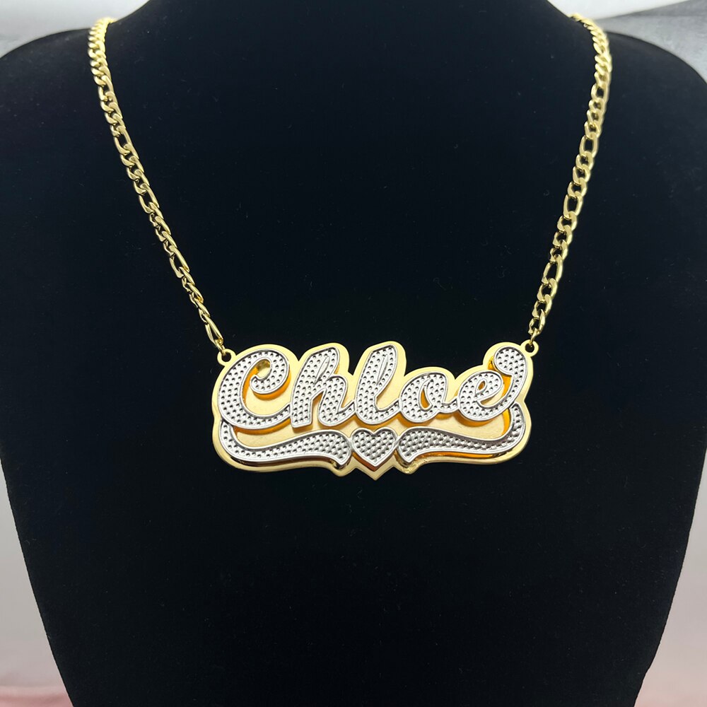 Double Name Necklace | Multiple Name Necklace