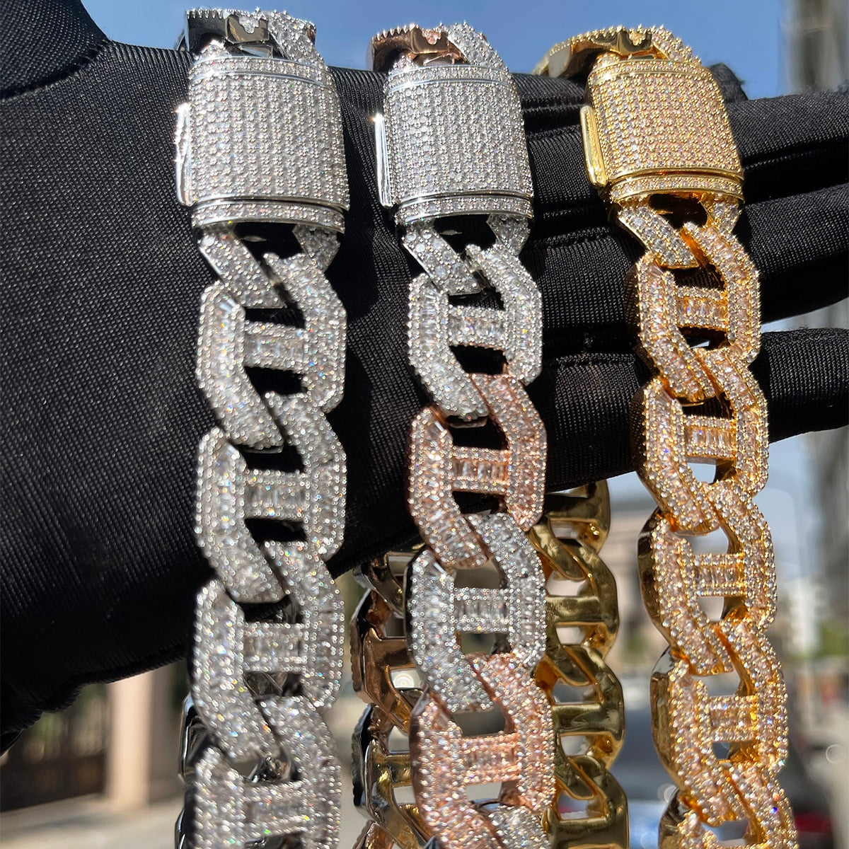 13mm Cuban Link Chain | Gucci Link Chain