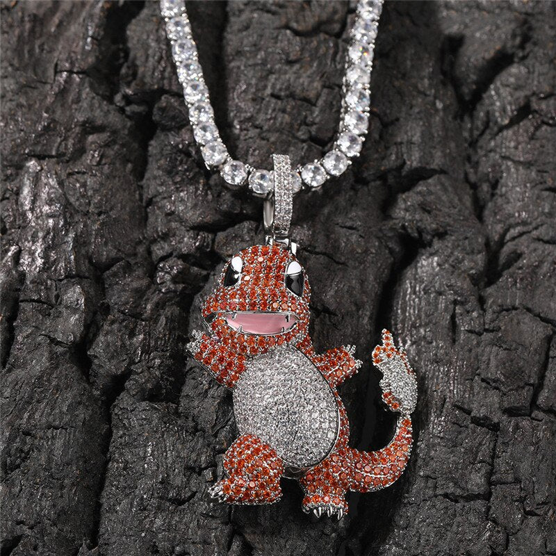 Cheap iced out cartoon pendants deals