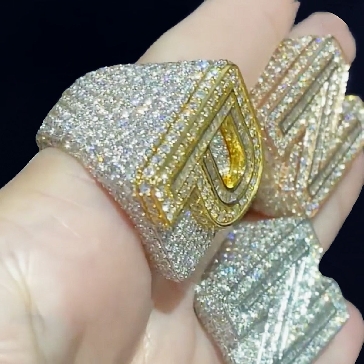 Rapper Diamond Rings | Iced Out Rings | Diamond Hip Hop Rings