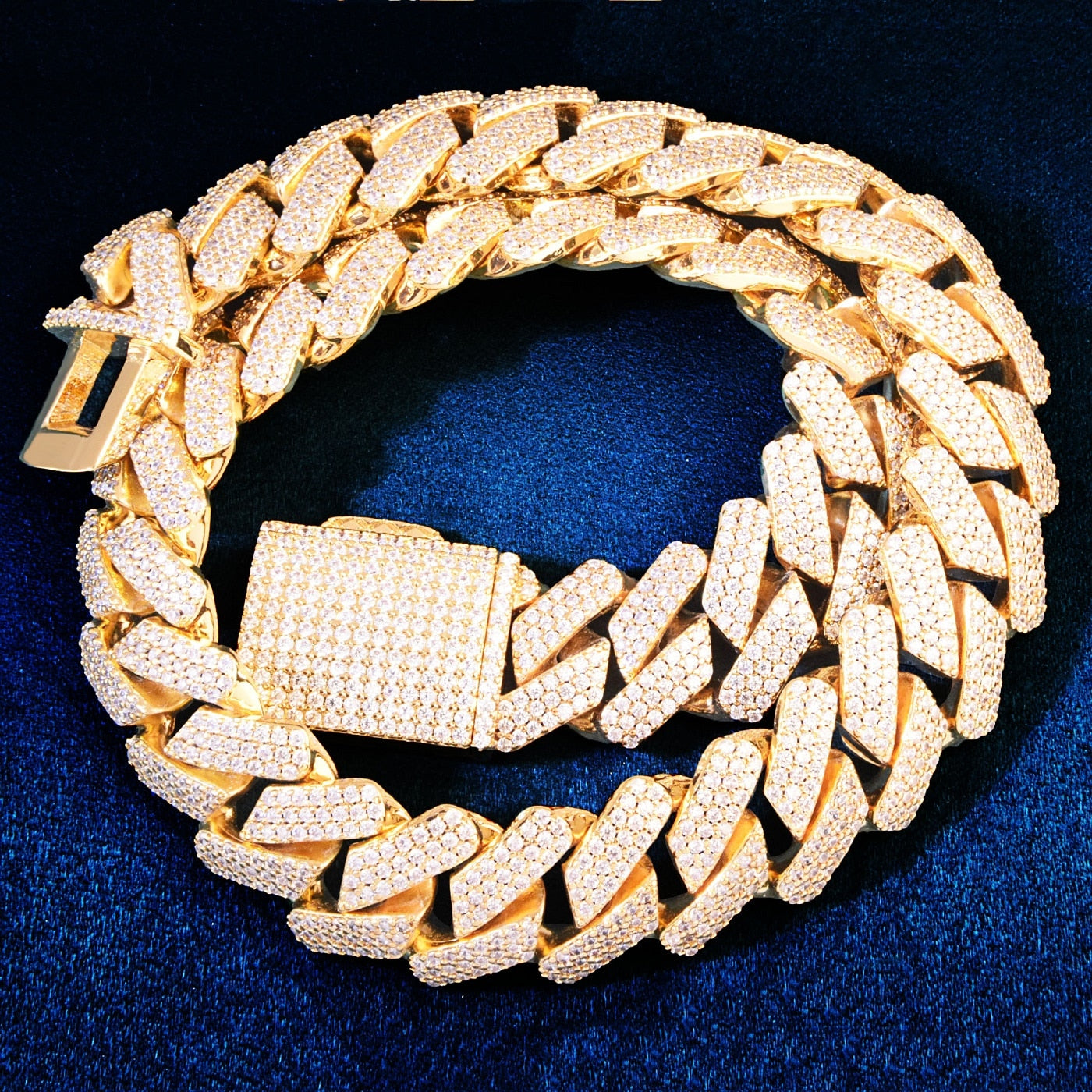 22mm Cuban Link Chain | Iced Out Cuban Link Chains