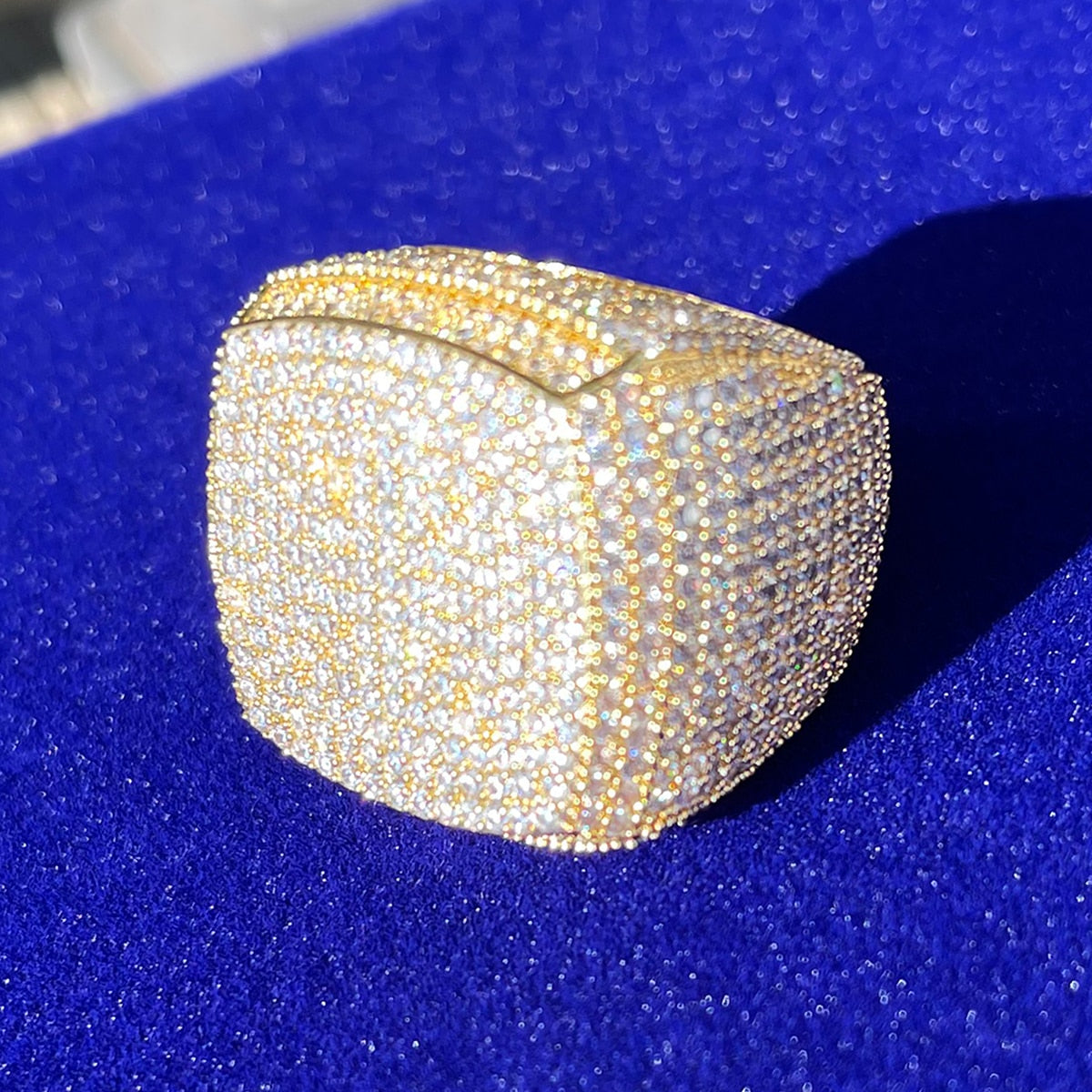 Real iced out rings mens hotsell
