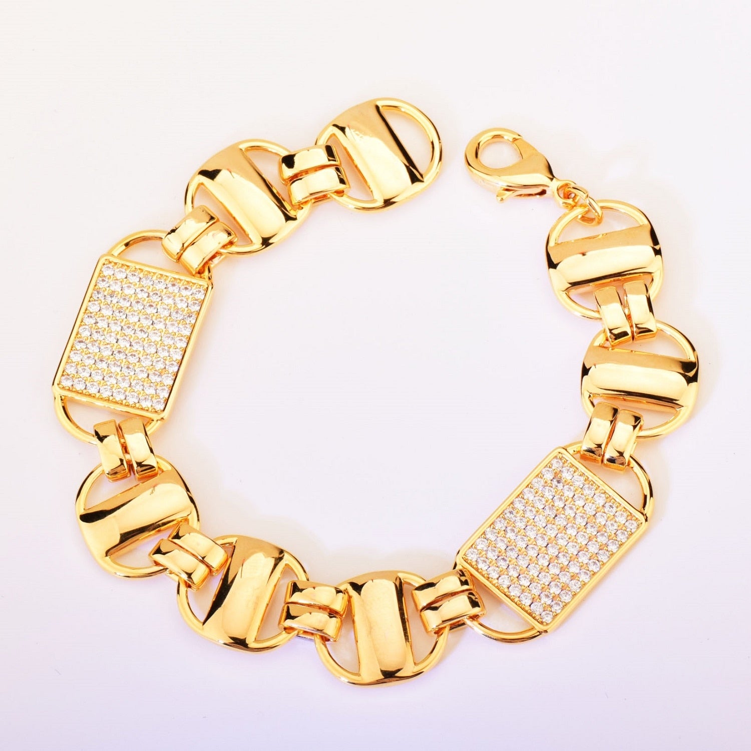 20mm | Cuban Link Chain and Bracelet | Hip Hop Jewelry Sets