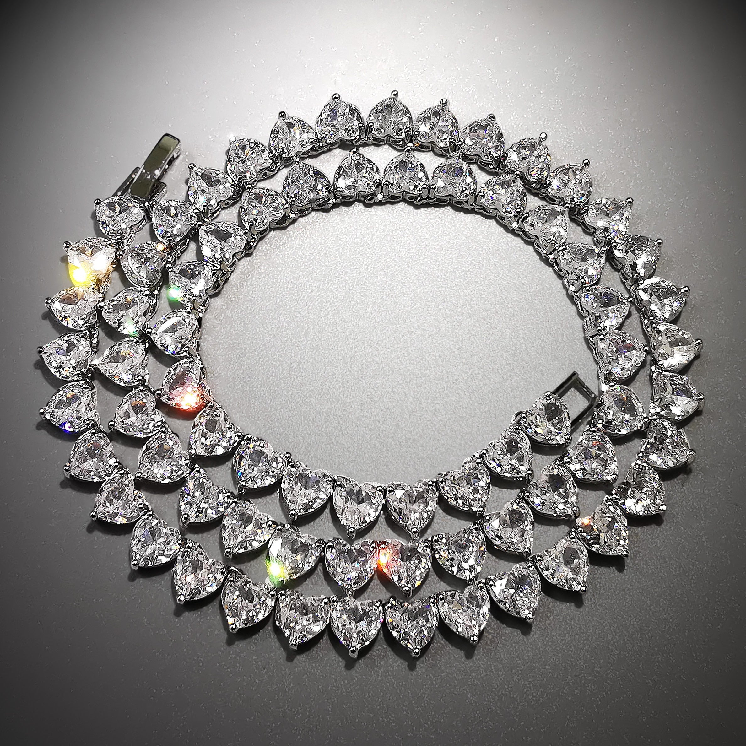 6mm | Diamond Tennis Necklace Womens | Tennis Necklace Womens