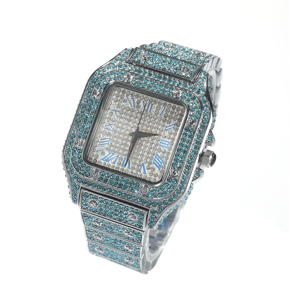Pink Diamond Watch | Blue Diamond Watch | Bling Watch