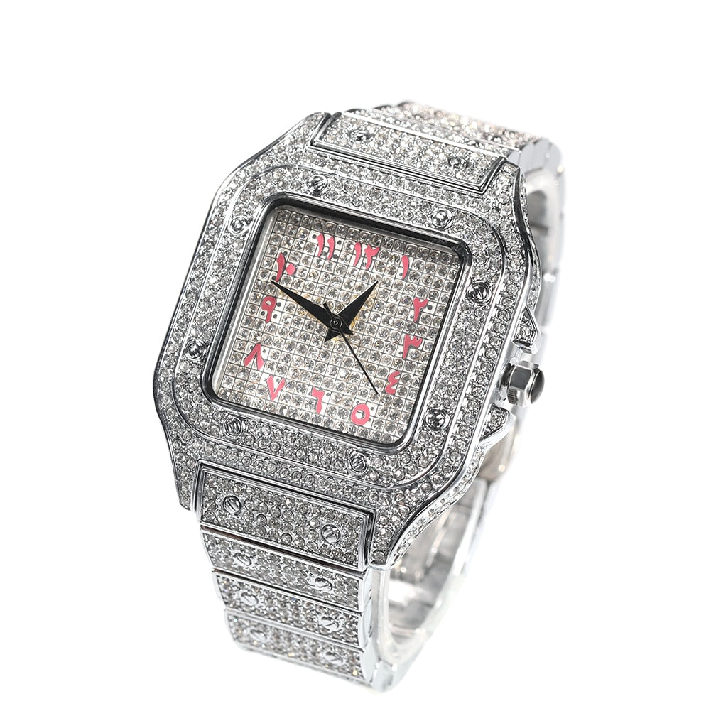 Womens Diamond Watch | Diamond Watches For Women | Watches with Arabic Numbers