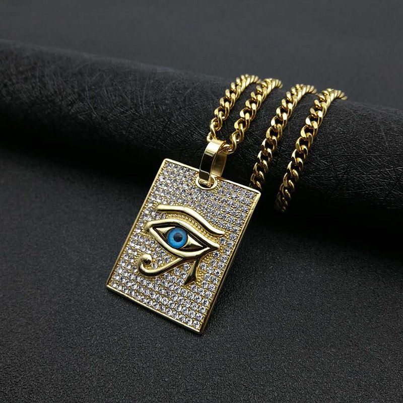 Eye of Horus Necklace | Eye of Horus Pendant | Hip Hop Jewelry Pendants