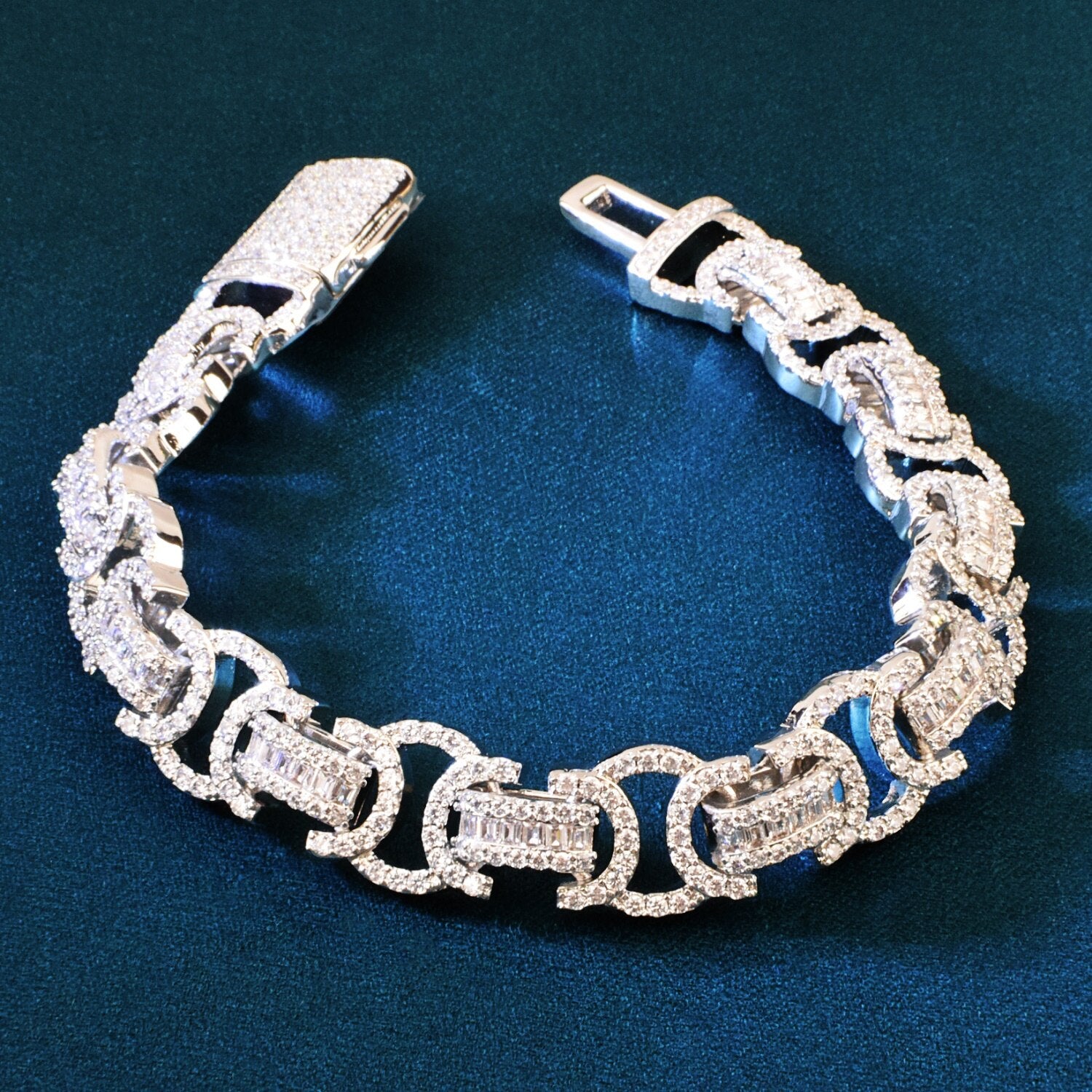 13mm | Byzantine Bracelet | Gold Byzantine Bracelet | Byzantine Gold Bracelet