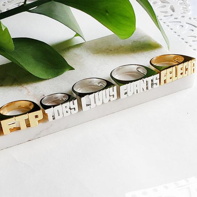 Love hate four finger rings hotsell