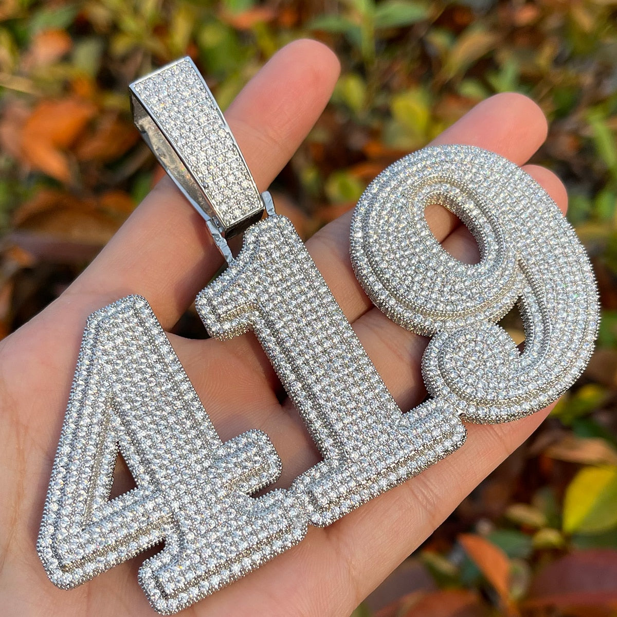 Custom diamond pendants hip hop deals