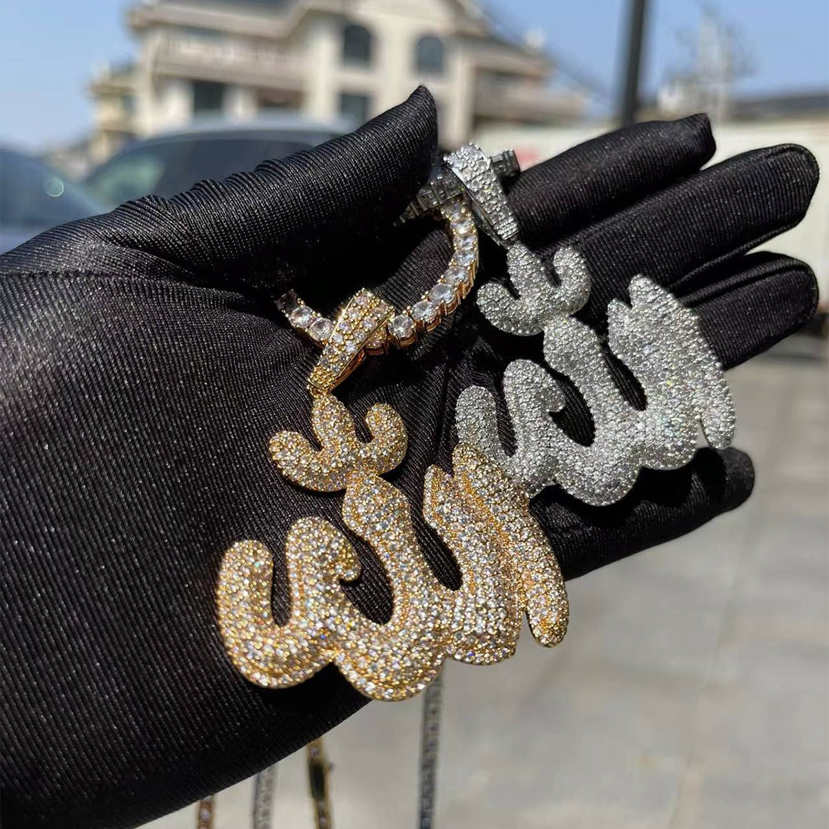 Allah Pendant Necklace | Unique Gold Plated and Dainty Pendant Necklace