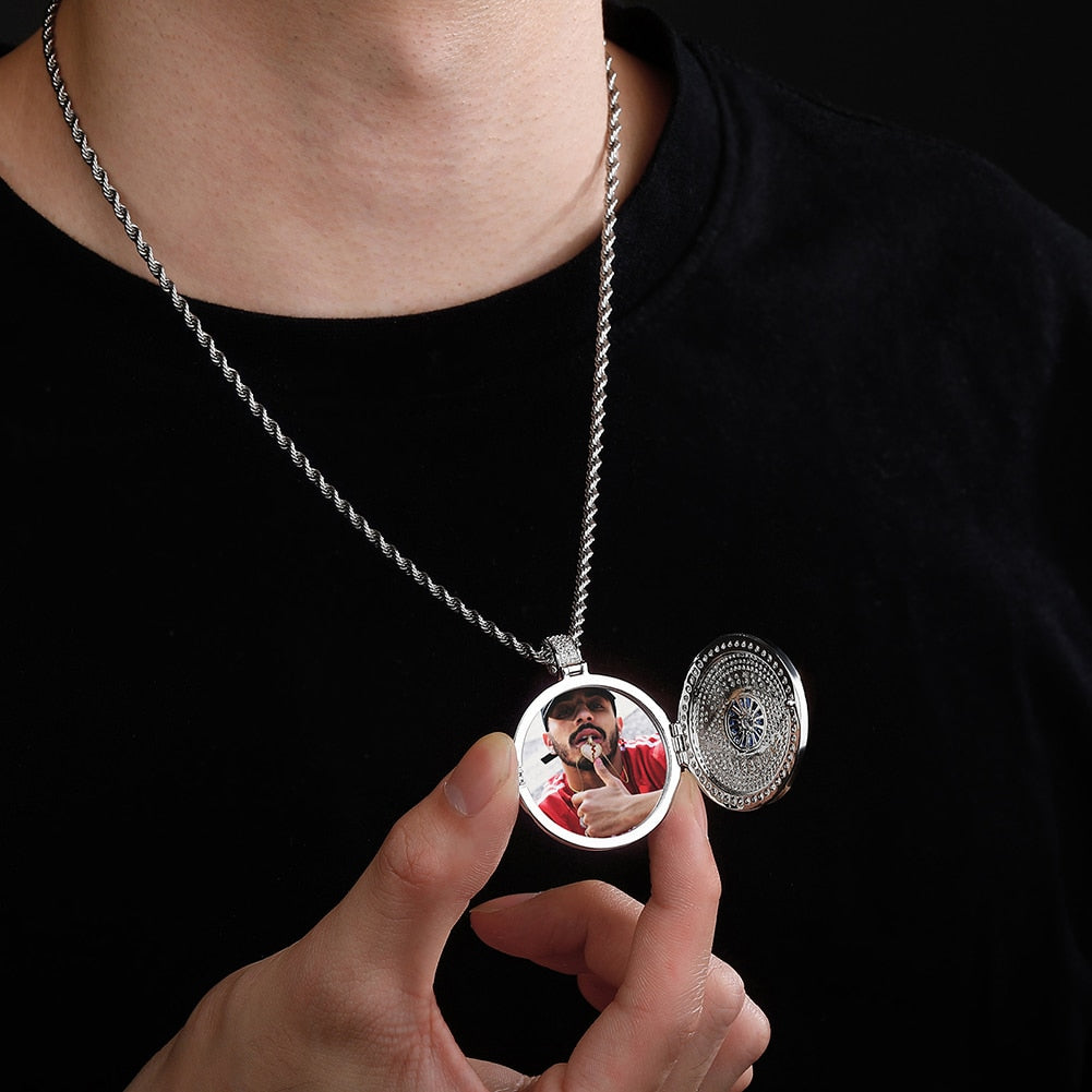 Gold Locket with Picture | Locket Necklace with Picture | Locket with Picture