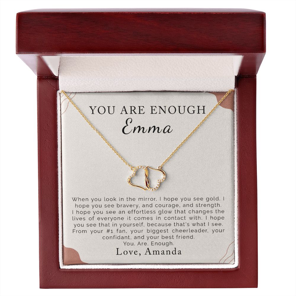 Gift of Encouragement | Personalized | Everlasting Love Necklace