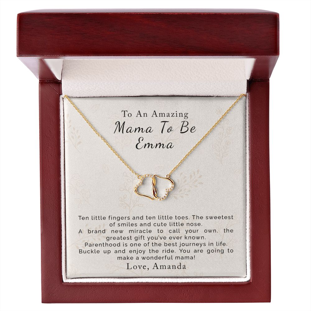 Mama To Be Gifts | Personalized | Everlasting Love Necklace