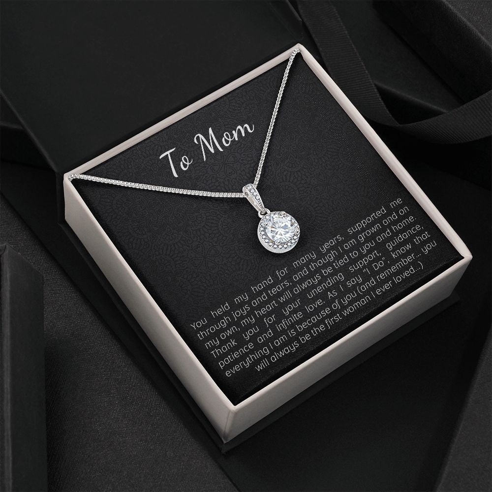Gift for Mom From Son on Wedding Day | Eternal Hope Necklace - Julri Box