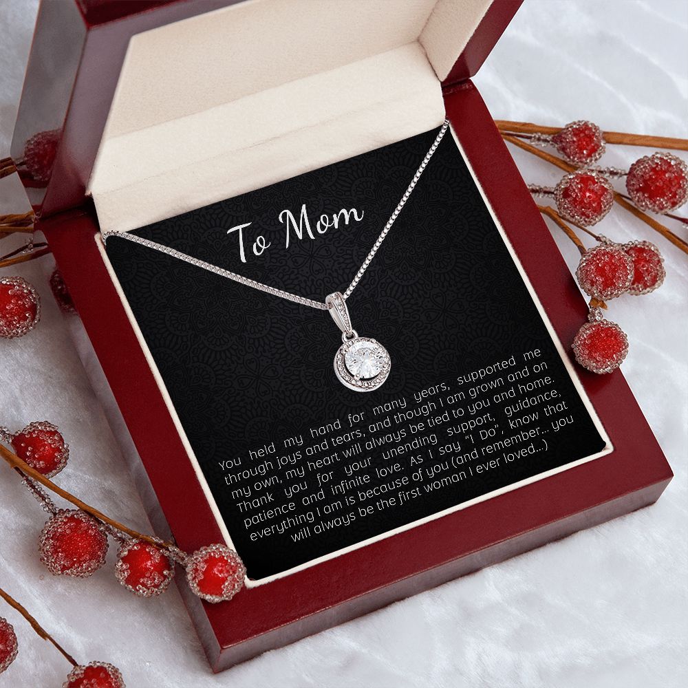 Gift for Mom From Son on Wedding Day | Eternal Hope Necklace - Julri Box