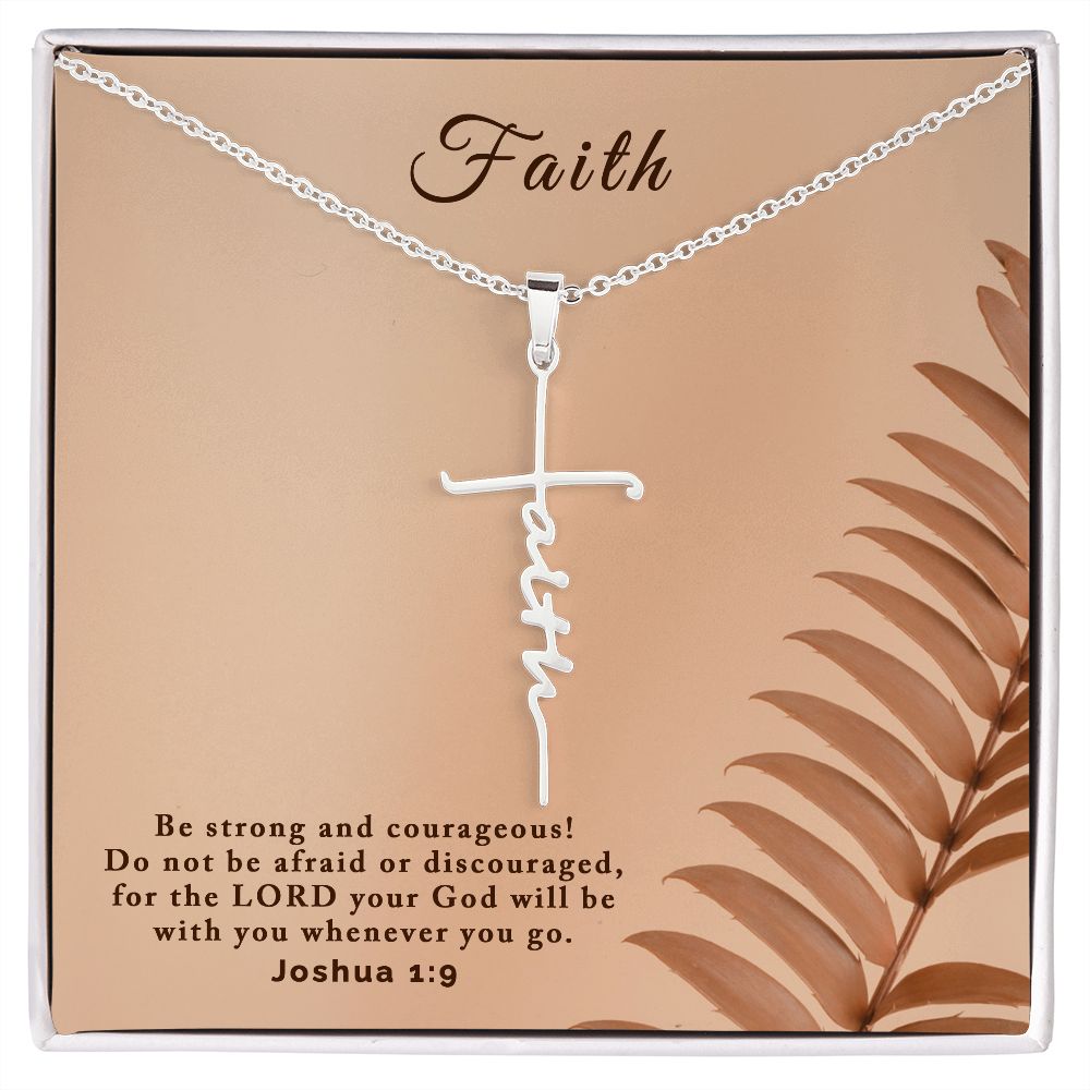 Faith | Faith Cross Necklace - Julri Box