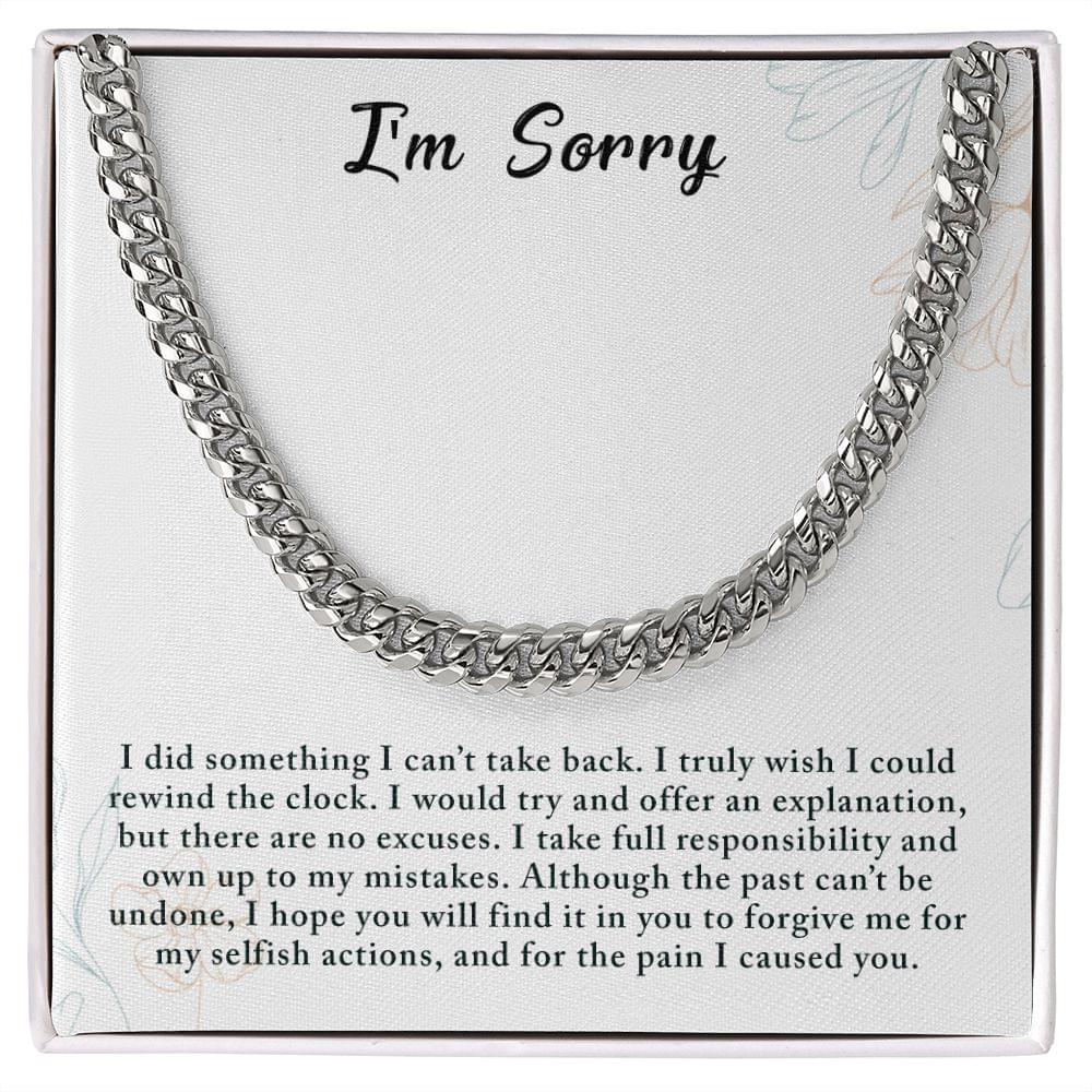 Apology Gift | with Custom Message Card