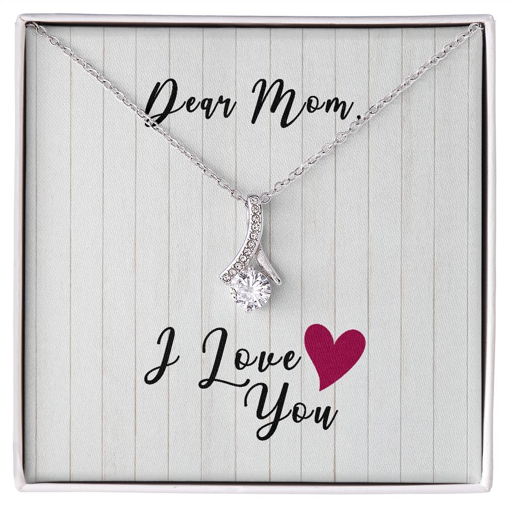Dear Mom, I Love You | Alluring Beauty Necklace - Julri Box