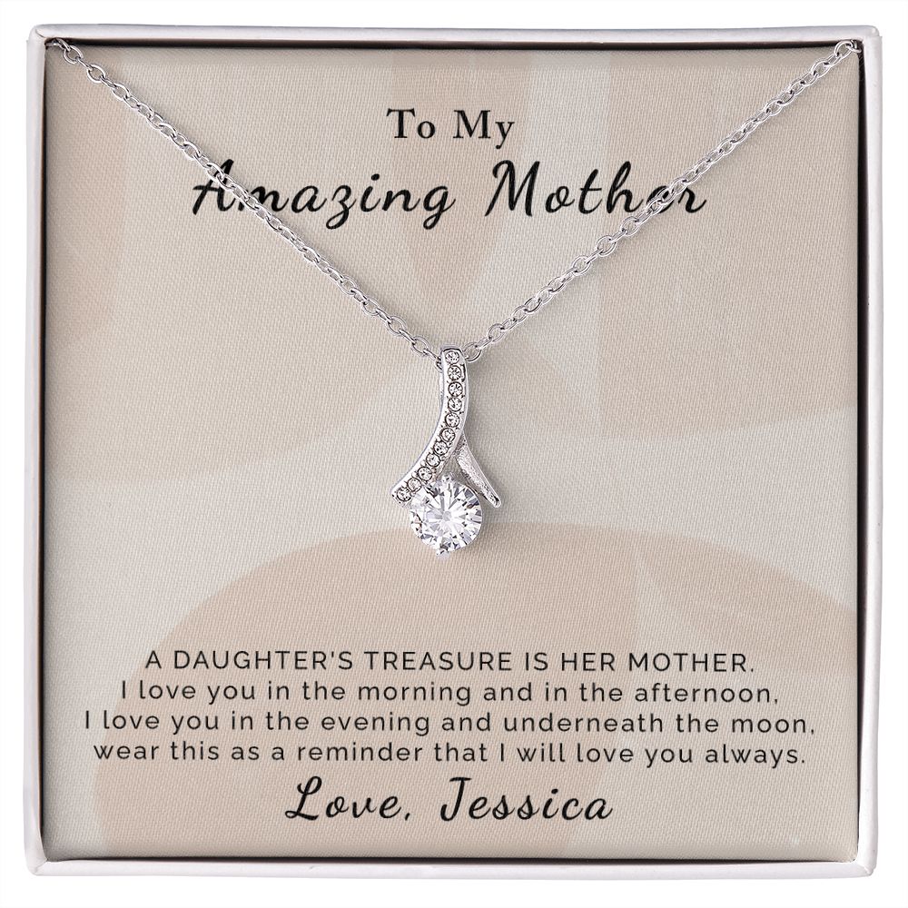 Personalized Gifts for Mom | Alluring Beauty Necklace