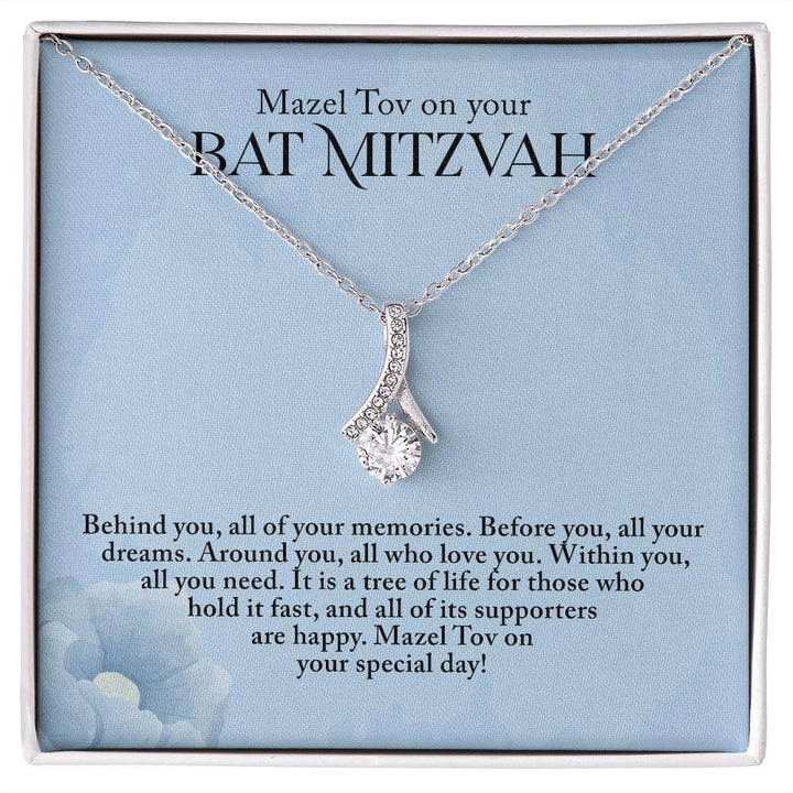 Bat mitzvah necklace clearance