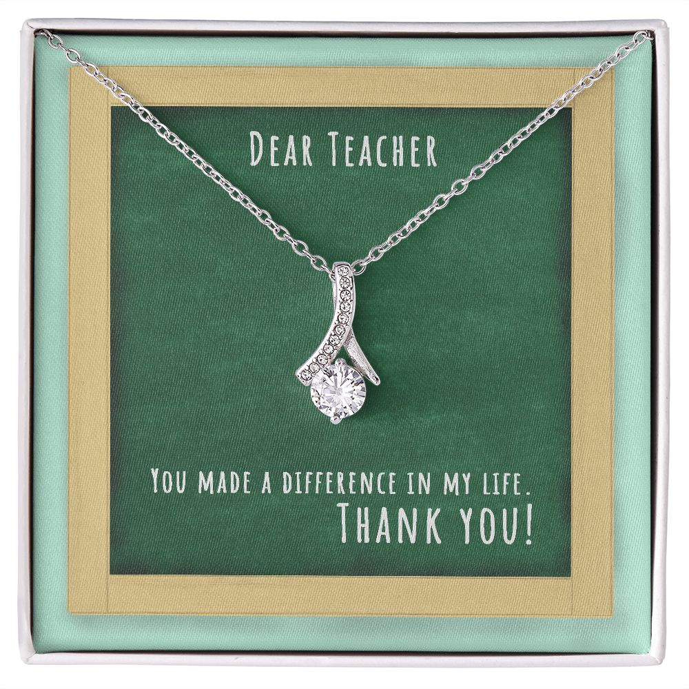Thank you Gift for Teacher | with Custom Message Card - Julri Box