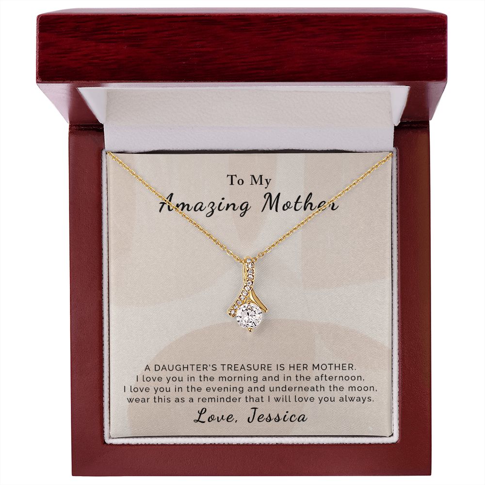Personalized Gifts for Mom | Alluring Beauty Necklace